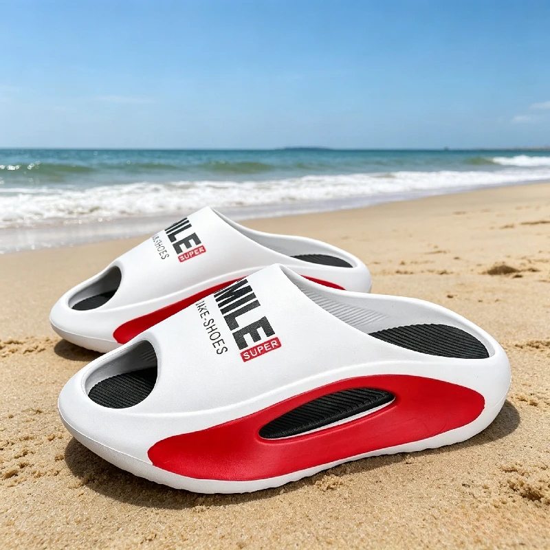 YUYIN Fashion Men Platform Sandals Summer Women Slippers Beach Non-Slip EVA Slip-On Casual Shoe 5cm ​Thick Bottom Zapatos Mujer