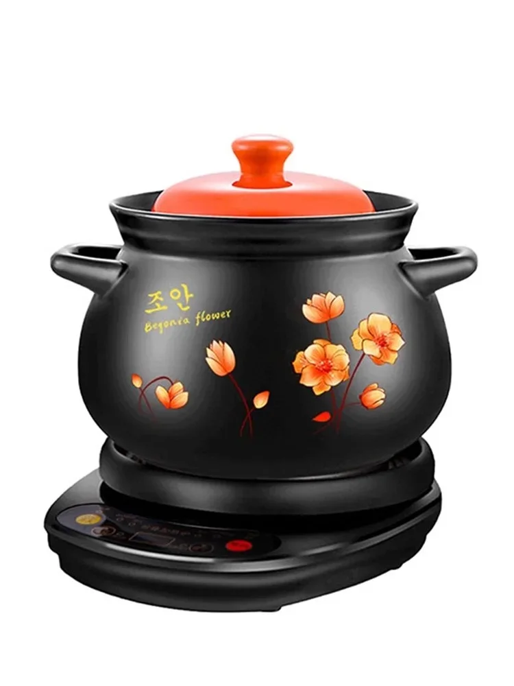 

Hufu automatic electric casserole soup household plug-in stew ceramic casserole soup cooking porridge