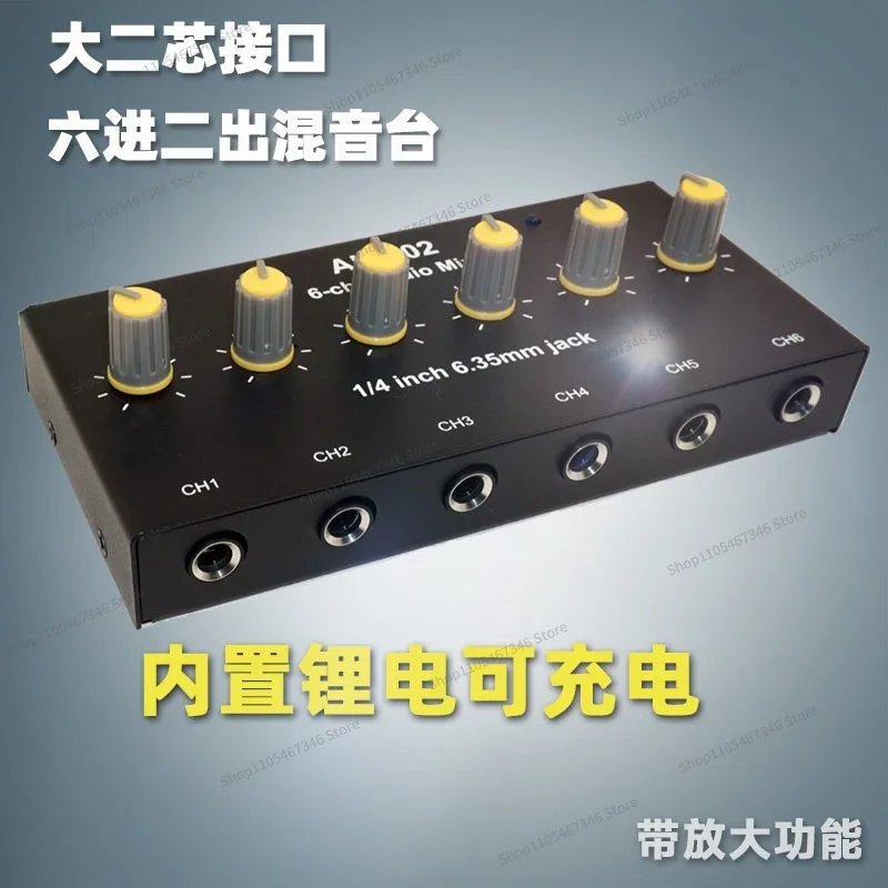 For Tuned Amplifier for Musical Instrument Microphones Dynamic Microphones Multiple Input Expander Outdoor Charging Mixing