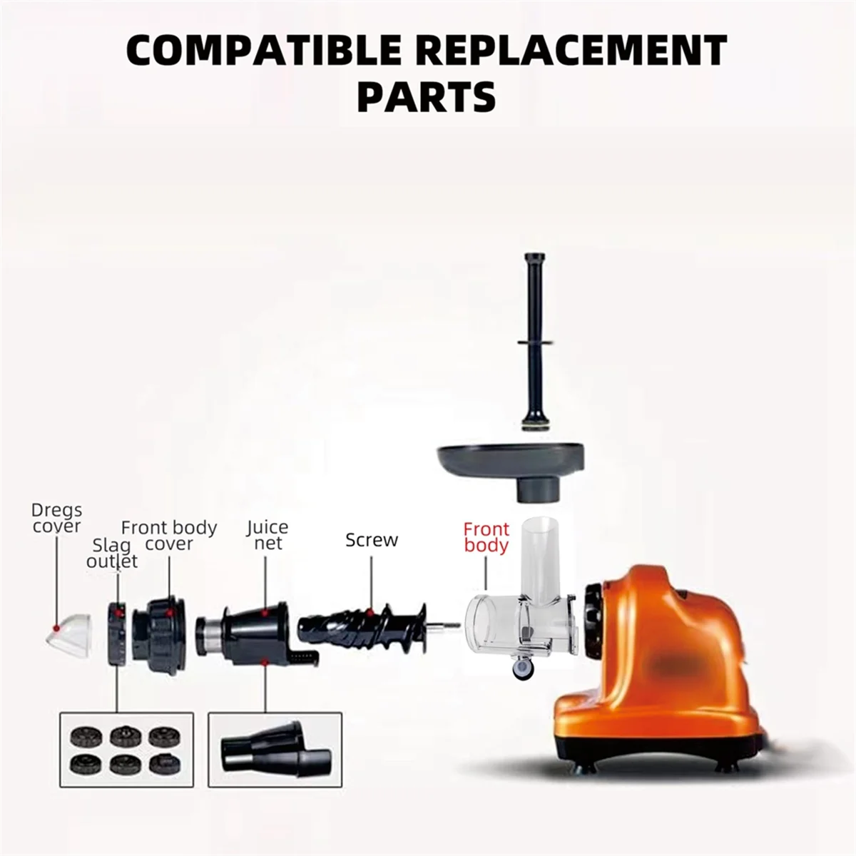 2025 · Accessorio per succo per spremiagrumi Omega, velocità lenta di grande diametro con coperchio ugello a prova di perdite, per Omegae 8006 8003 8051