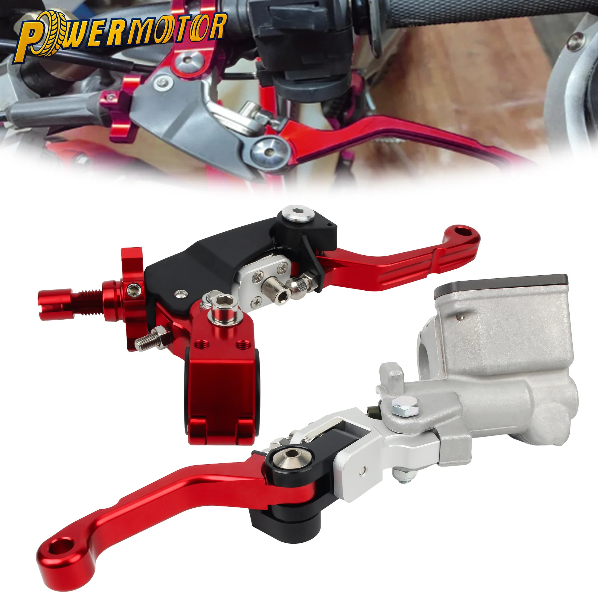 

22mm Motorcycle Adjustable Brake Clutch Lever For Yamaha YZ125 YZ250 YZ450 WR250 WR450 Front Brake Master Cylinder Accessories