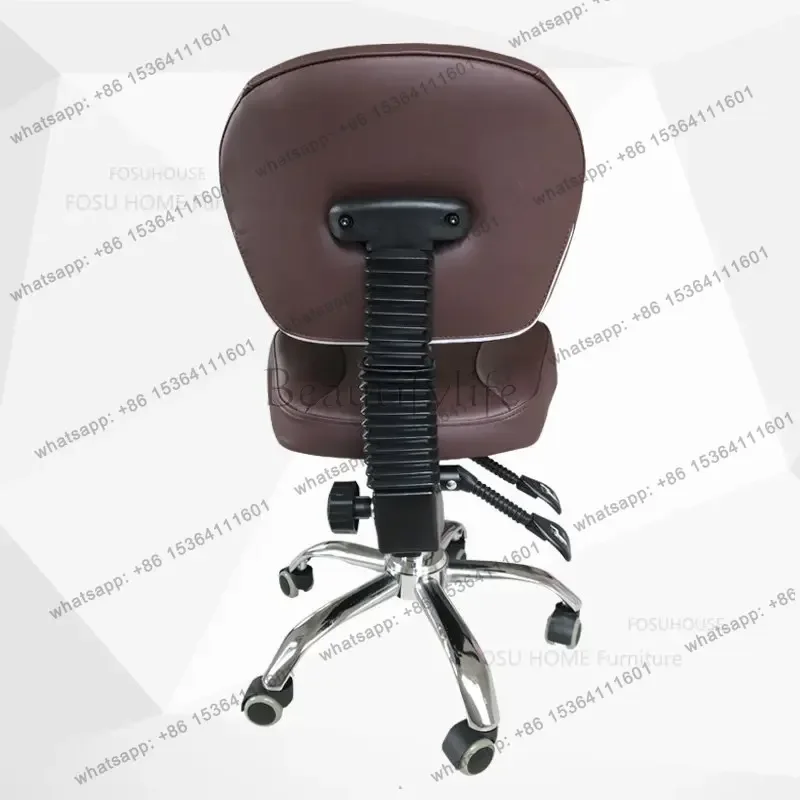 

Nordic Luxury Barber Chairs Explosion-proof Beauty Stool Pulley Backrest Rotation Lift Hairdressing Chair Beauty Salon Special Y