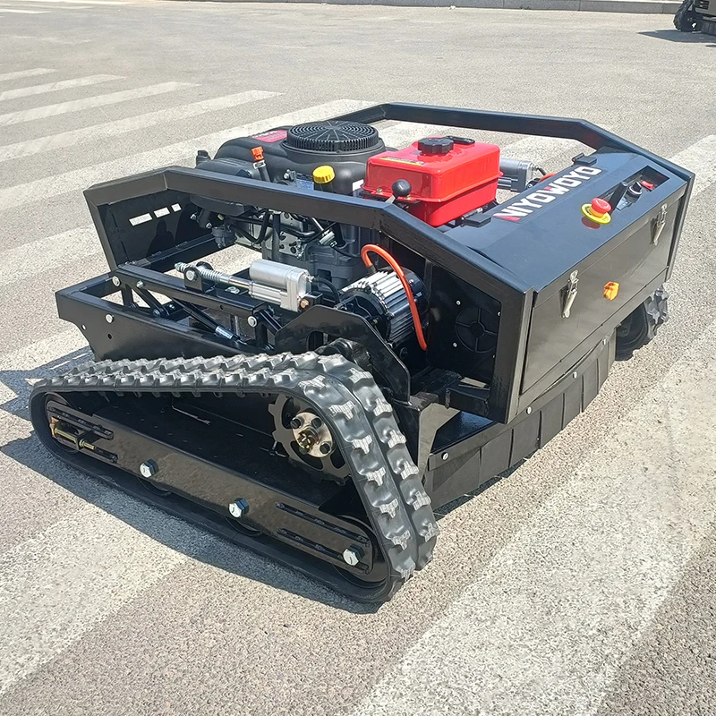 

Robot Crawler Remote Control Lawn Mower With EURO5 EPA4 Engine 550mm 800mm 1000mm Factory Cheap Grass Cutter
