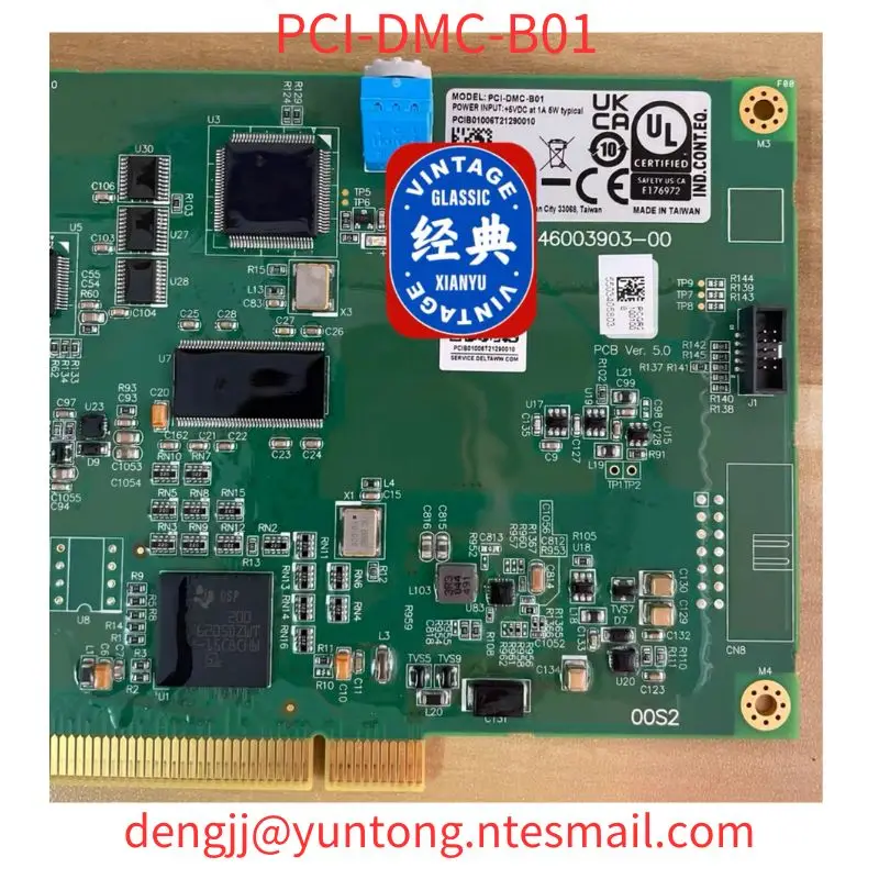 

PCI-DMC-B01 motion control card second-hand original genuine fast shipping