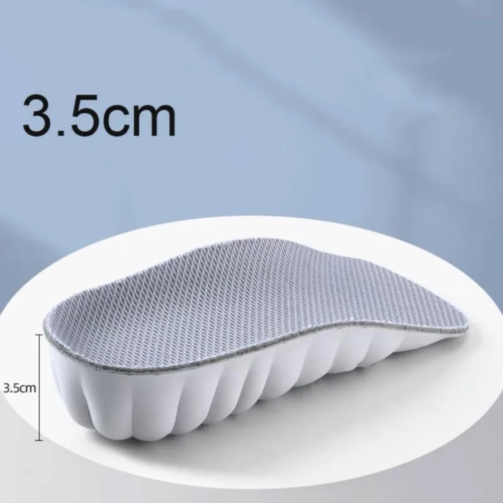 2 Pairs Cloud-sensing Height Increase Insoles Soft Invisible Design Half Shoe Cushions Ultra Comfortable Half Size