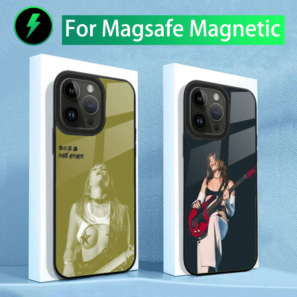 M-Maneskin V-Victoria Phone Case For iPhone 15,14,13,12,11,Plus,Pro,Max Mini Magsafe Magnetic Wireless Charging