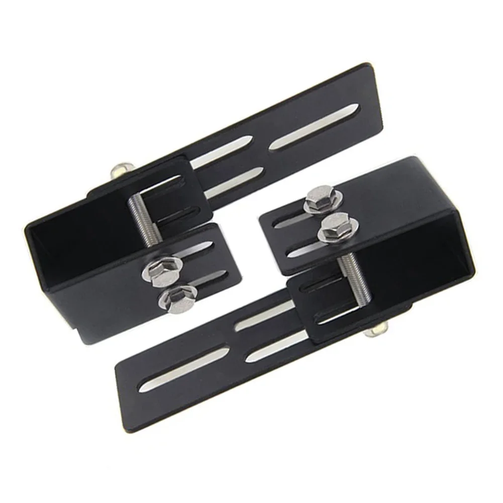 

Robust Adjustable Bracket for LED Light Bars on Vehicle Roof Racks Designed for Maximum Security During Travel