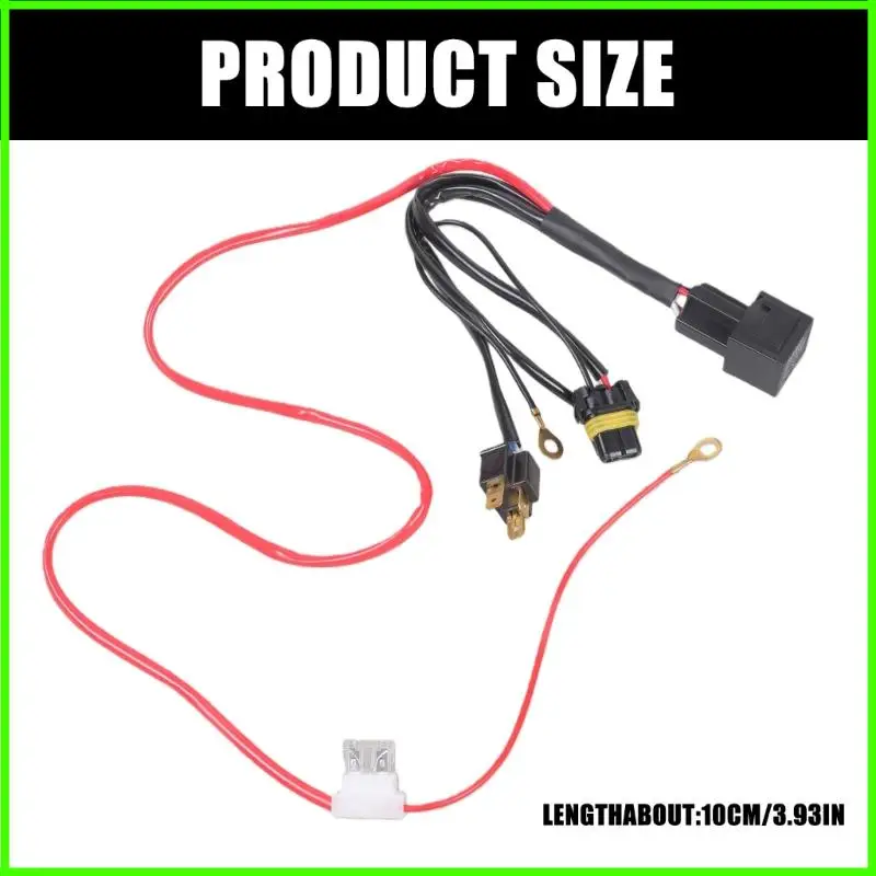 تسخير أسلاك ضوء الدراجة النارية العالمي، تصميمات التوصيل السريع، تركيب بسيط لتعديل الحزم العالية المنخفضة #6