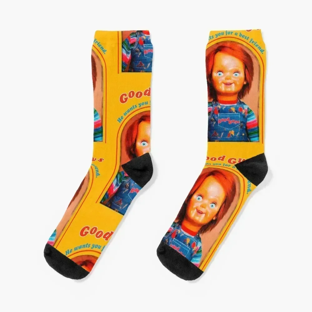 

Chucky Retro Movies Socks loose gym moving stockings Woman Socks Men's