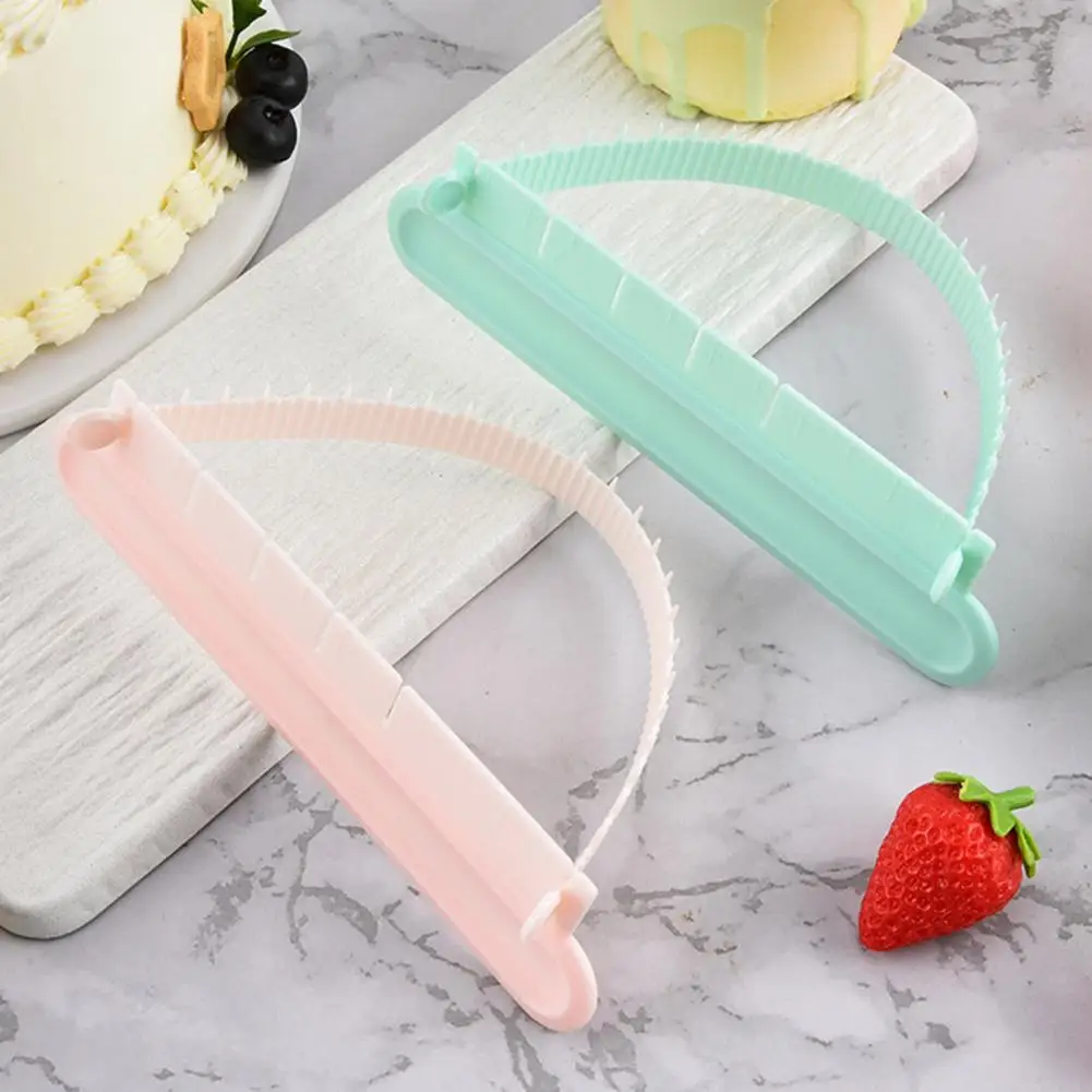 Fondant Cake Arc Ruler Adjustable Arc Guide Precision Baking Tool Arc Decoration Marking Divider Gum Paste Cake Decorating Tools