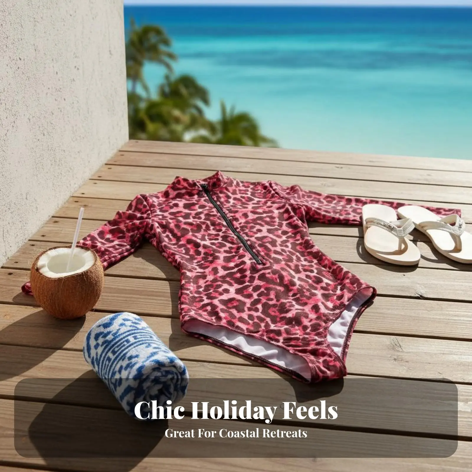 

Гидрокостюм с длинными рукавами и молнией спереди, обтекаемый крой, с принтом в виде пятен, гидрокостюм с молнией спереди, купальный костюм