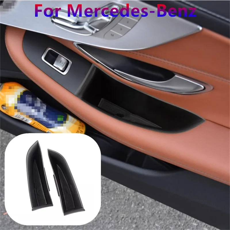 

Car Door Storage Boxes Organizer Organizer Boxes Storage Boxes For Mercedes Benz C Class coupe 2015-2023 Auto Accessories