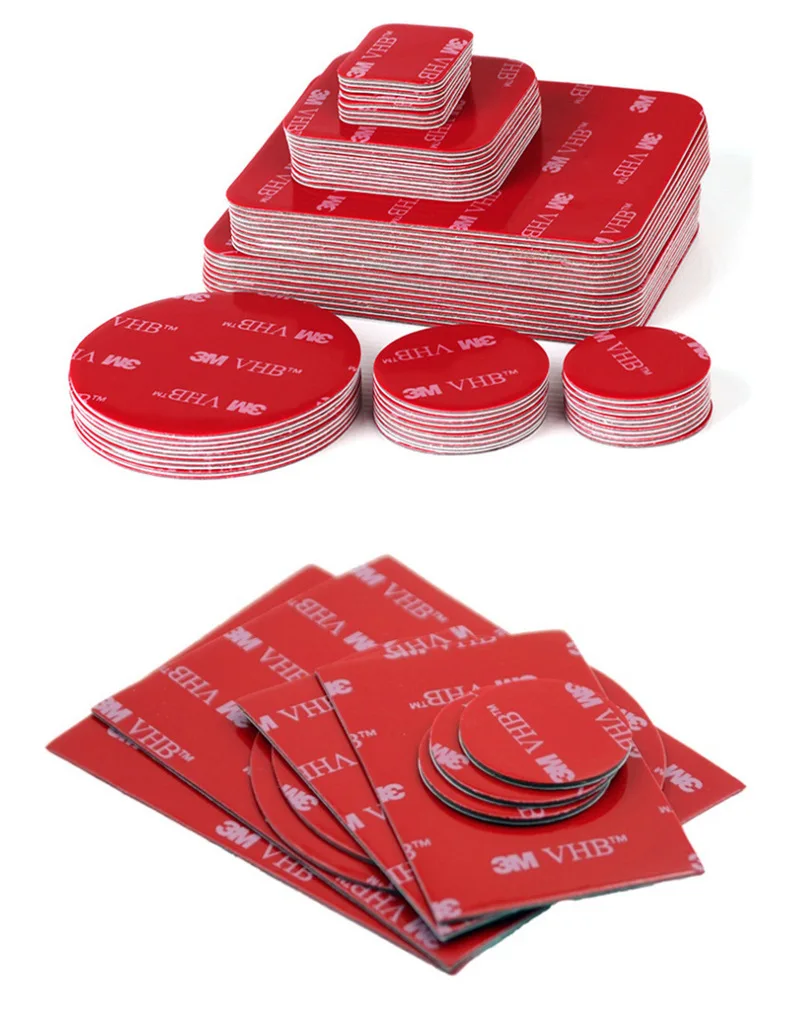3M Double-Sided Adhesive Tape 10Pcs, Strong Foam Vhb Tape, High Viscosity Seamless 3M Double-Sided Adhesive Tape for Vehicles