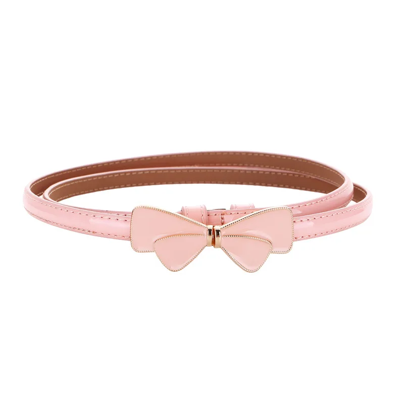 Einfacher Ledergürtel mit Schleife, Verstellbarer Dünner Gürtel für Damen 2024, Neuer Metallgürtel für Kleider und Jeans, Taillenkette, Accessoires für Damen – Detail 12