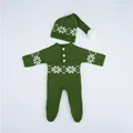 Green snowflakes