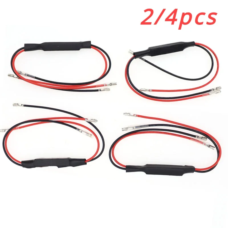 12V Universal 10W 10ohm Motorcycle Flasher LED Turn Signal Indicator Load Resistor Adaptor Flash Relay Blinker