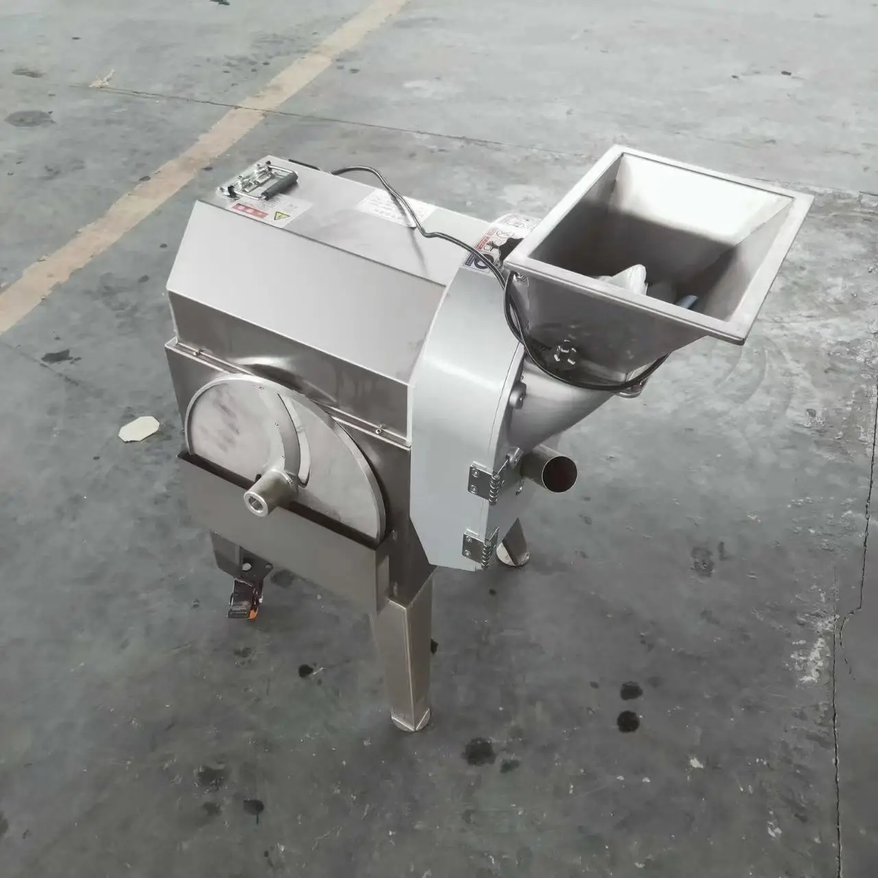 Factory direct sales multi-functional shredding and dicing machine, stainless steel commercial, vegetable cutting machine