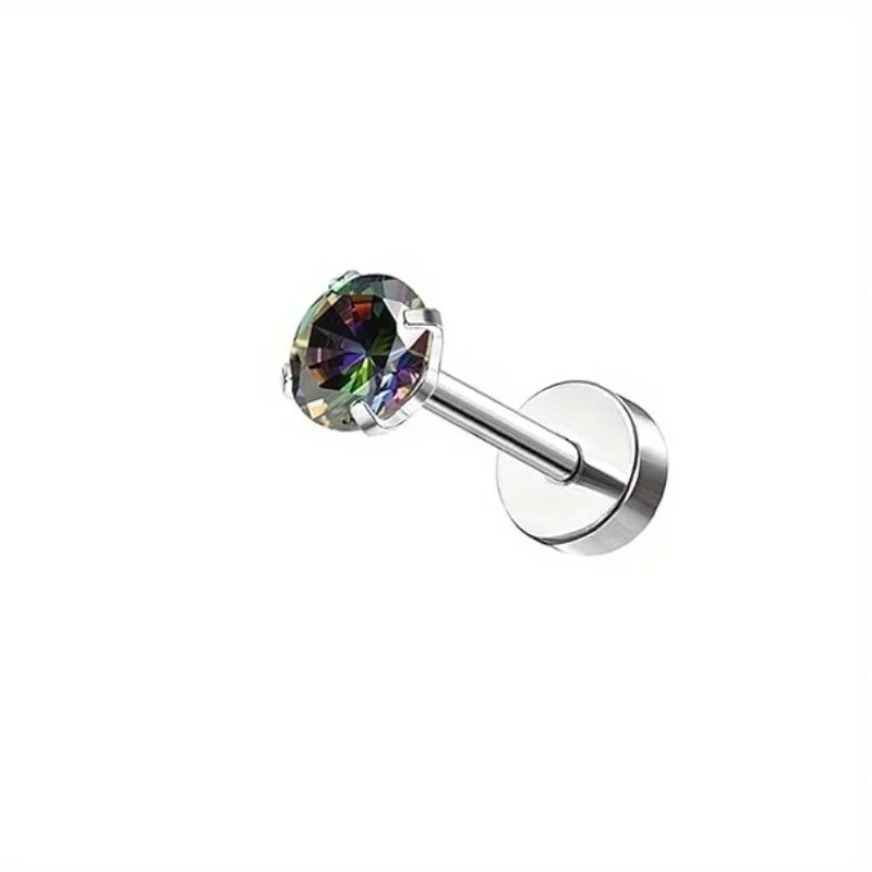 Women's Stainless Steel Stud Earrings by Drperfect