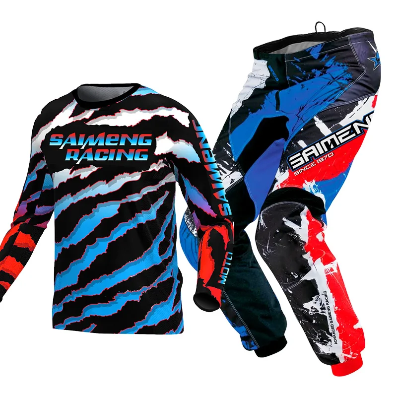 

motocross gear set mountain Downhill MX ATV Jersey Pant racing suit Mens Kits Women's Enduro Dirt Bike Combo Trail