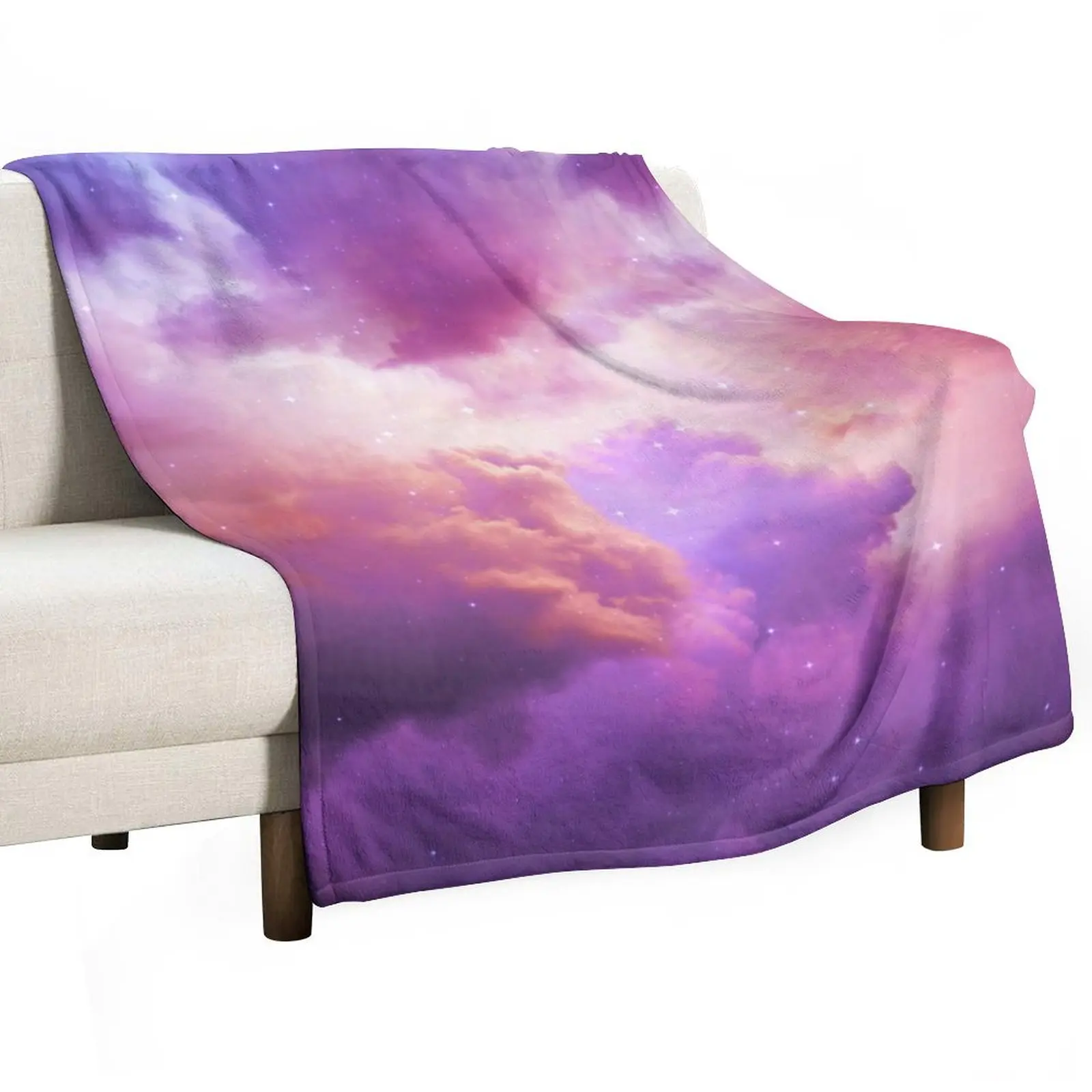 

The Skies Are Painted (Cloud Galaxy) Throw Blanket Sleeping Bag Designers Loose christmas decoration Blankets