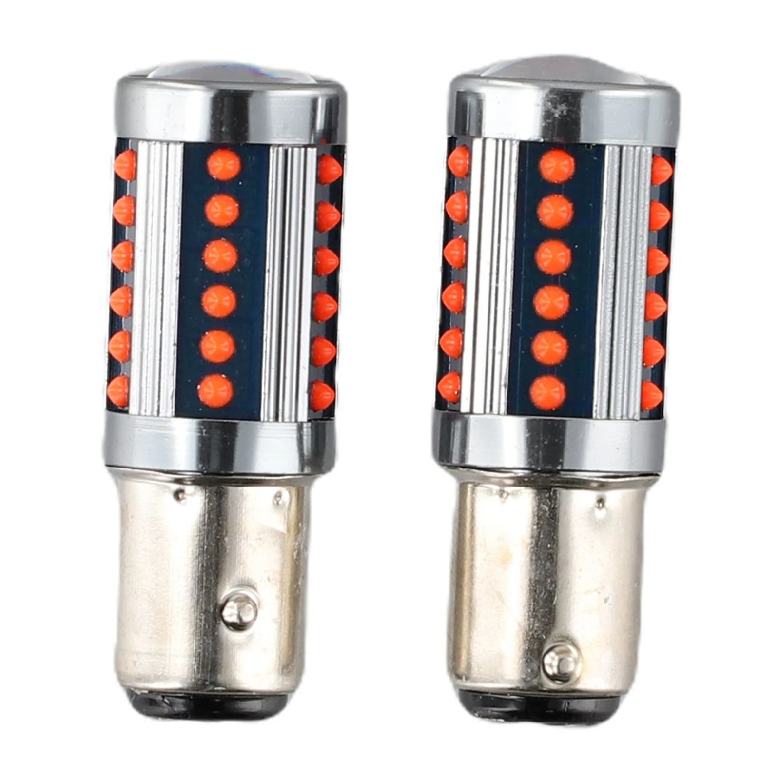 2× 1157 LED Light Bulb Top Accessory Hot Tail Lamp 2pcs Set High Brightness Super Bright 0.23A BAY15D Brake Light COB