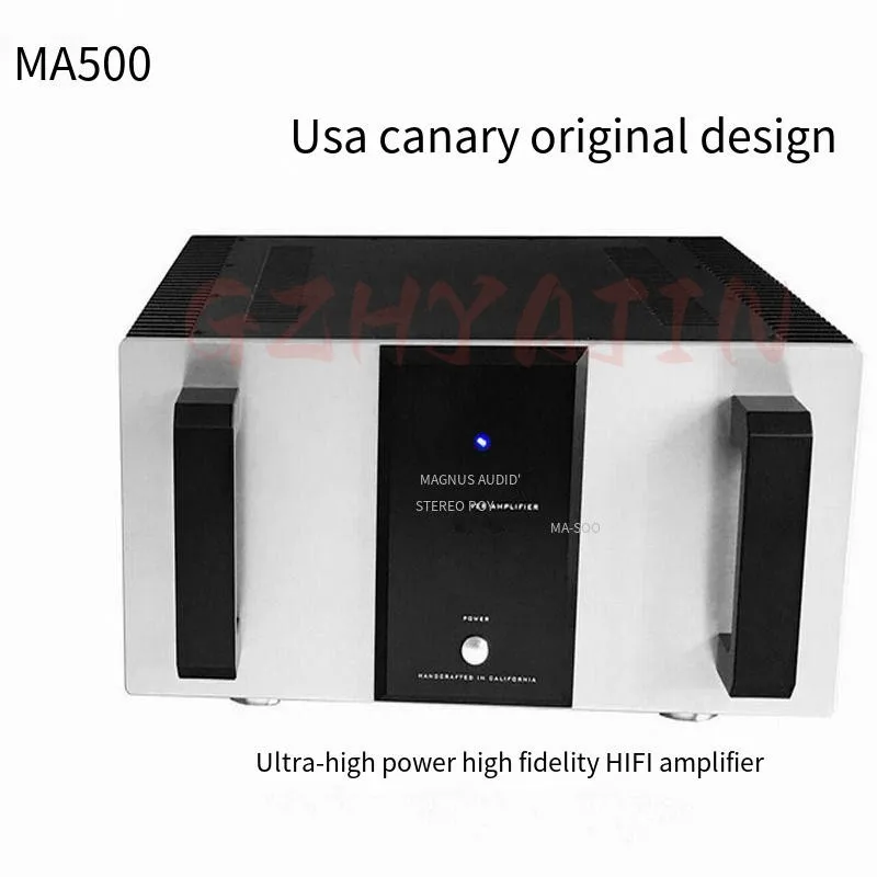 MA500 rear stage original drawing Hiend high fidelity rear stage high power amplifier output power: 8ω 500 * 24ω 800 * 2