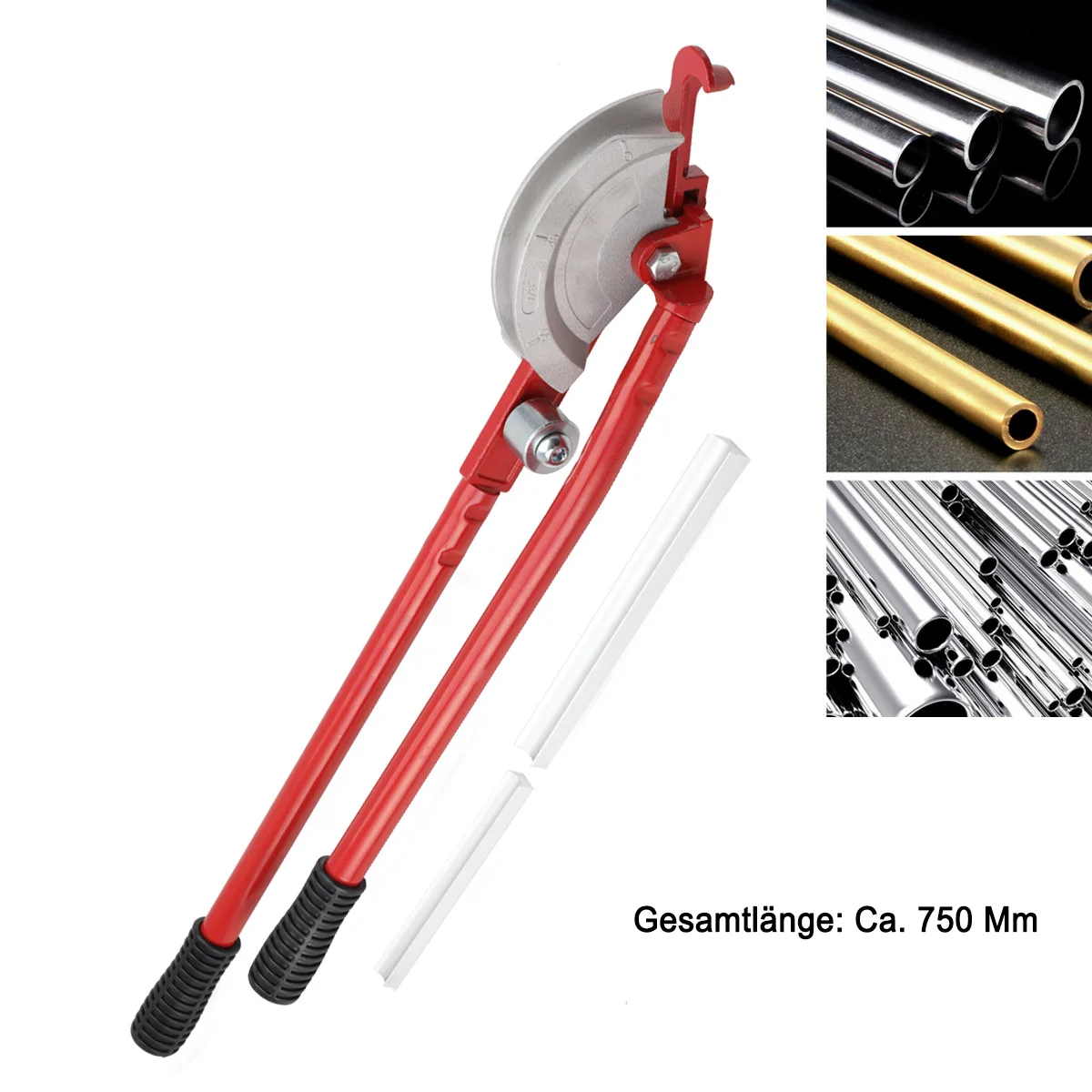 Kupferrohr-Biegemaschine, manueller Rohrbieger, 15 mm/22 mm, schweres Sanitärwerkzeug – Detail 6