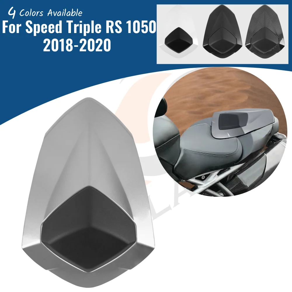 

RS1050 Rear Pillion Passenger Seat Cover Fairing Cowl Spoiler For Triumph Speed Triple RS 1050 2018-2022 Motorcycle Accessories