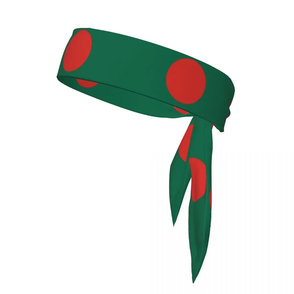 Bangladesh Flag Sweatband Bandanas Hairband Head Tie Sports Headband Hair Accessories