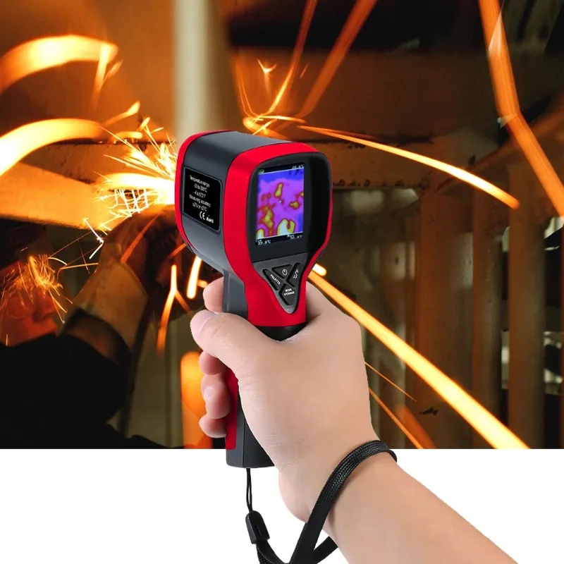 ET692A Color LCD Infrared Thermal Imager – 32*32 20℃-300℃ Data Store ℃/℉ Switch Built-in Battery Camera