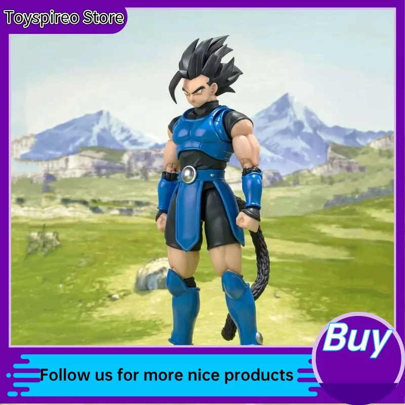 Shf Dragon Ball Legends Shallot Articulated Action Figure Blue Armor Anime-Sammlermodell für erwachsene Sammler zur Heimpräsentation