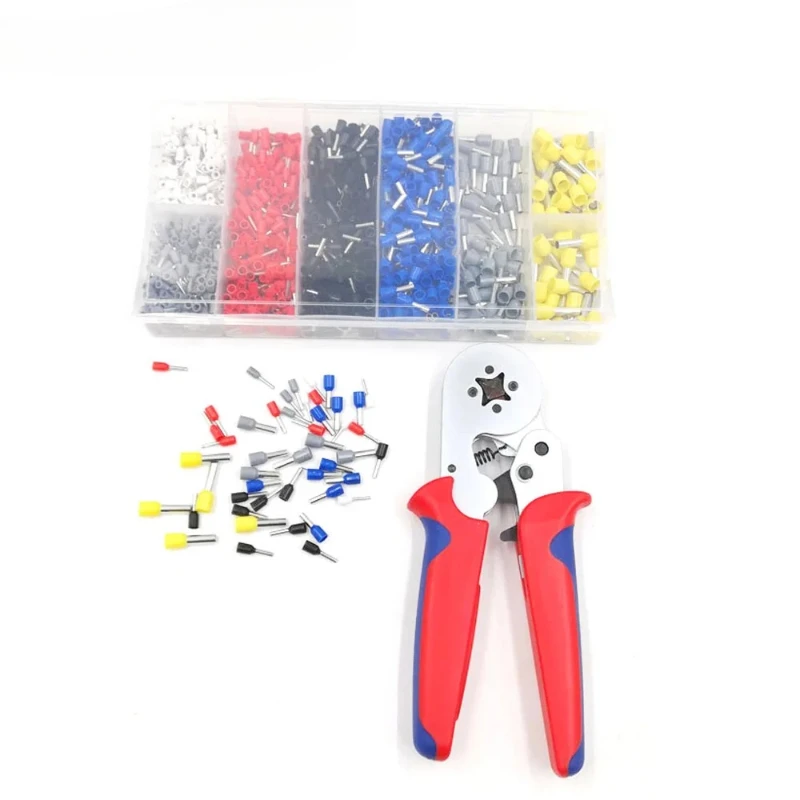 

l # For KIT4-1200E Terminal Crimping Tool Set Bootstrap Collar Crimper and Wire End Terminals