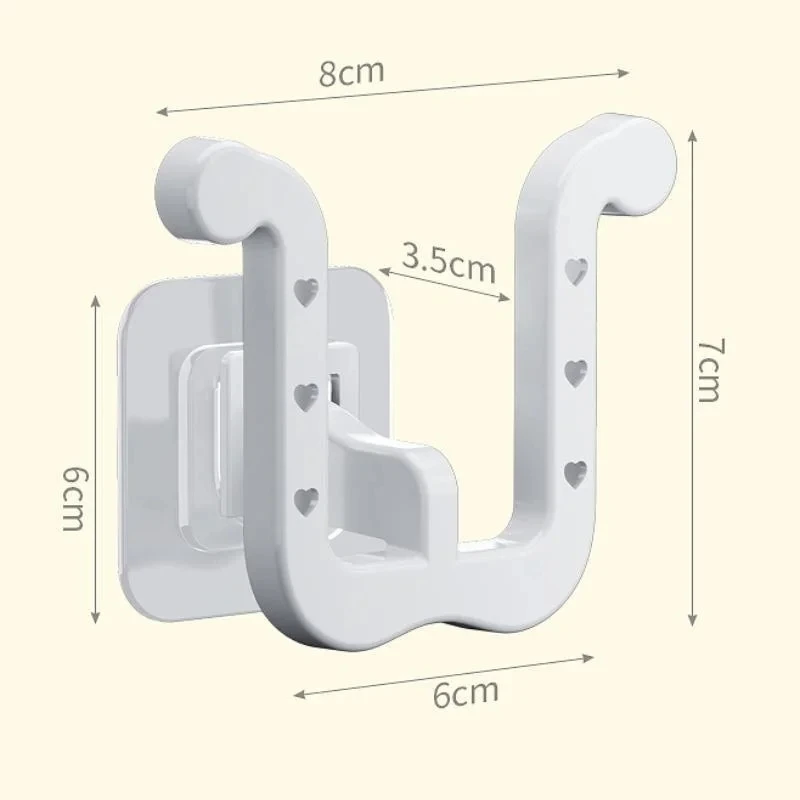 Slipper Rack Self-adhesive Bathroom Simple Slipper Hook Toilet Drainage Rack Wall Mounted Bedroom Storage Hook Shoe Drying Rack