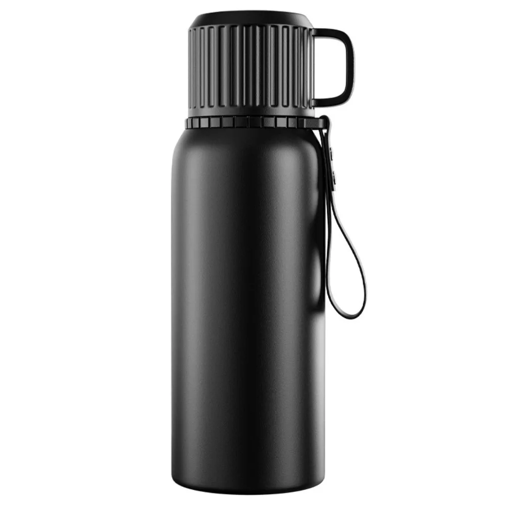 

Изолированные бутылки из нержавеющей стали, 600/800/1000 мл, термос большой емкости, стакан с чайным фильтром, посуда для напитков, кофейная чашка для улицы