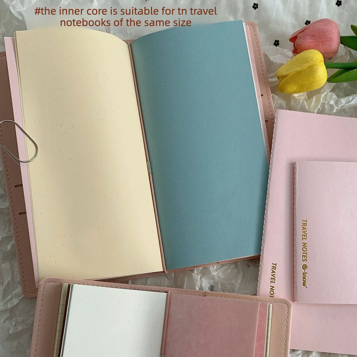 Multicolor Specialty Paper TN Refill Insert Standard Passport Replacement Pages Journal Scrapbook Daily Diary Making Stationery view 4