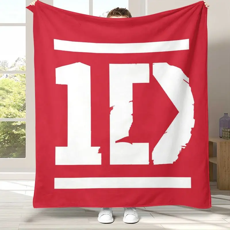 3D One D-Direction Boy Band Soft Flannel Throw Blanket,Cozy Warm Blanket for Bed,Sofa,Living Room,Picnic,Camping,Home Decor,Gift