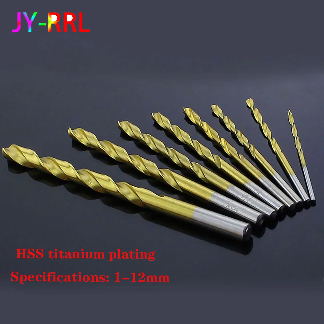 1PCS HSS Twist Drill Bit 5.0-6.9mm All Kinds Of High-Speed Steel Titanium-Plated Hand Electric Drill Straight Shank Drill Bit