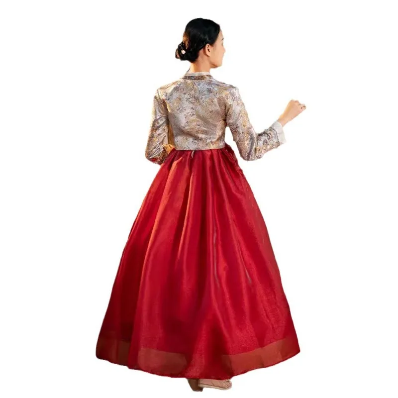 Ropa coreana de alta gama Clan Chorus vestido de danza folclórica Yukata mujeres