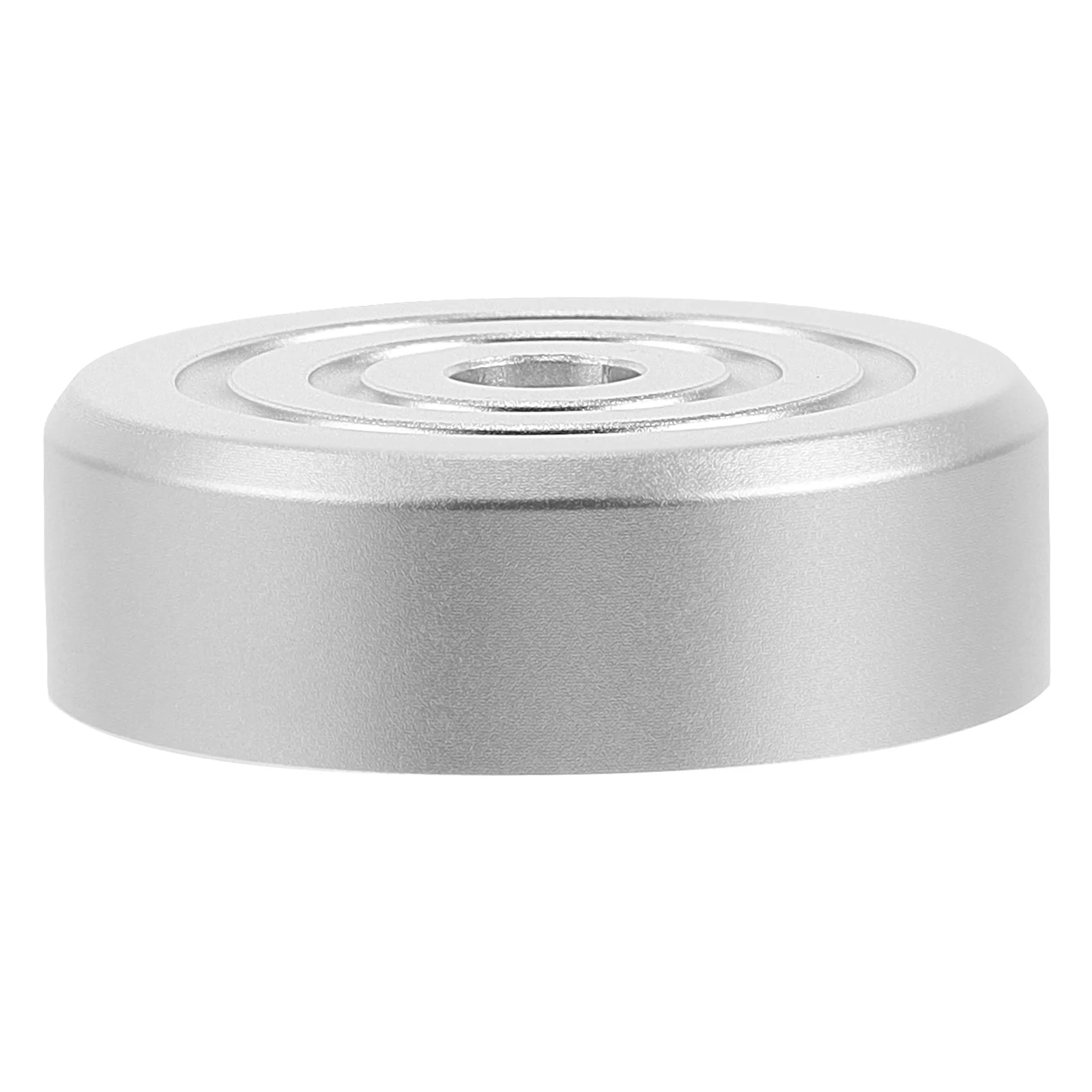 

Vinyl Record Adapter Aluminum Turntable Disc Stabilizer Weight Balanced Metal Records Player Accessory Low Profile Professional