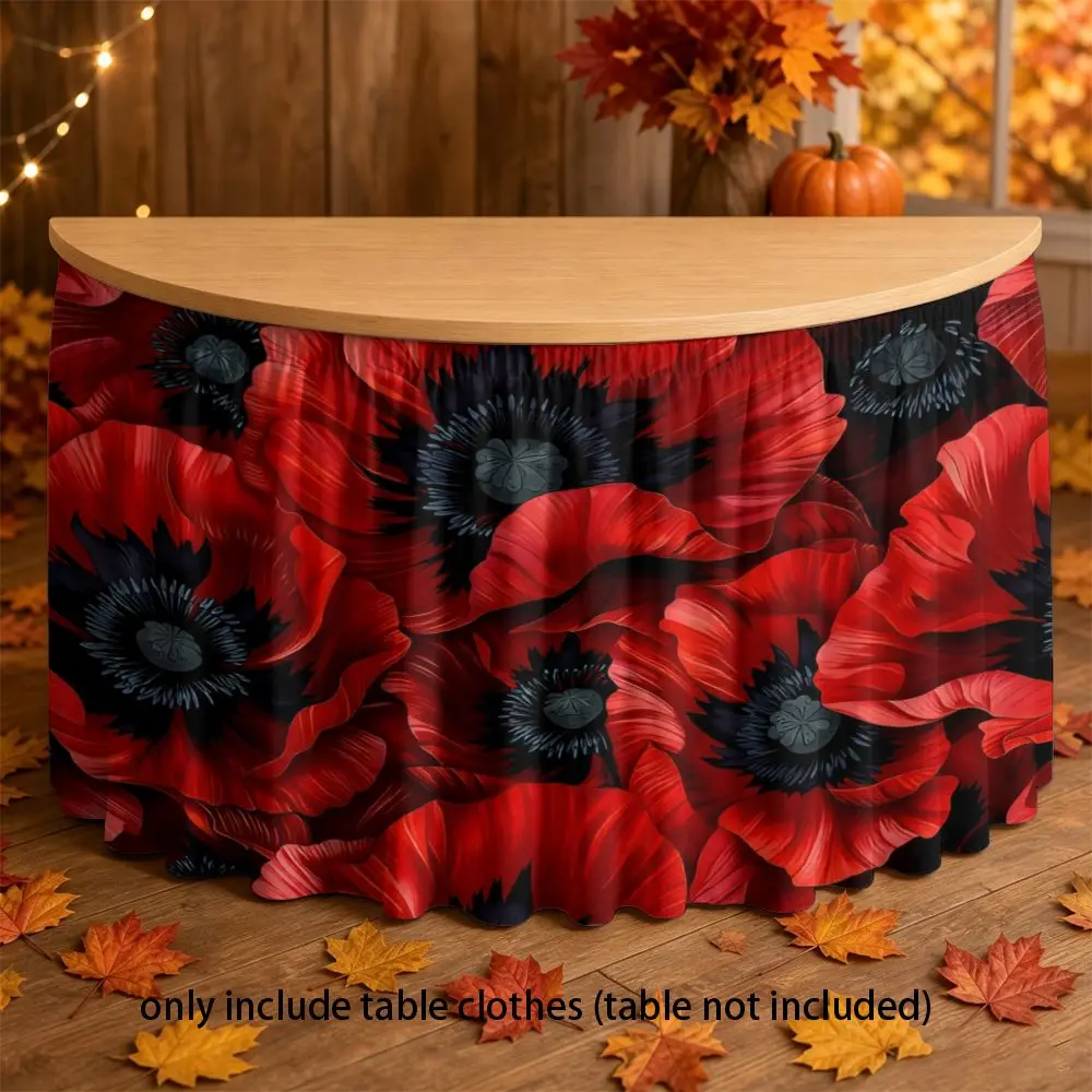 Suitable for home, office,party table covers, kitchen curtains, aprons, classroom desks table decorations,reception area fabrics