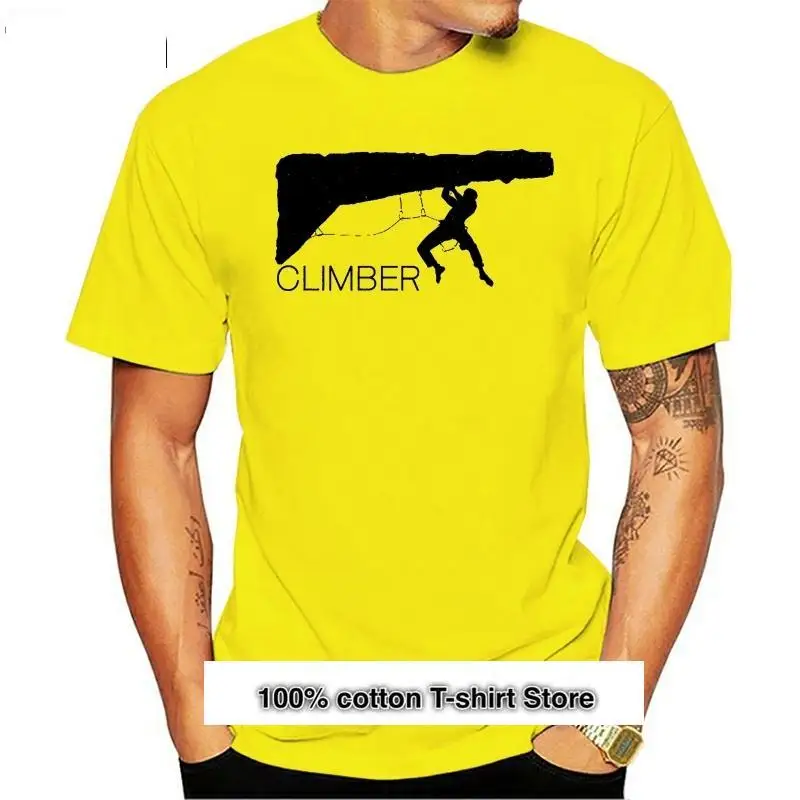 Ropa de hombre escalera, camiseta Scramble Rock montaña escalada Bouldern Boulder