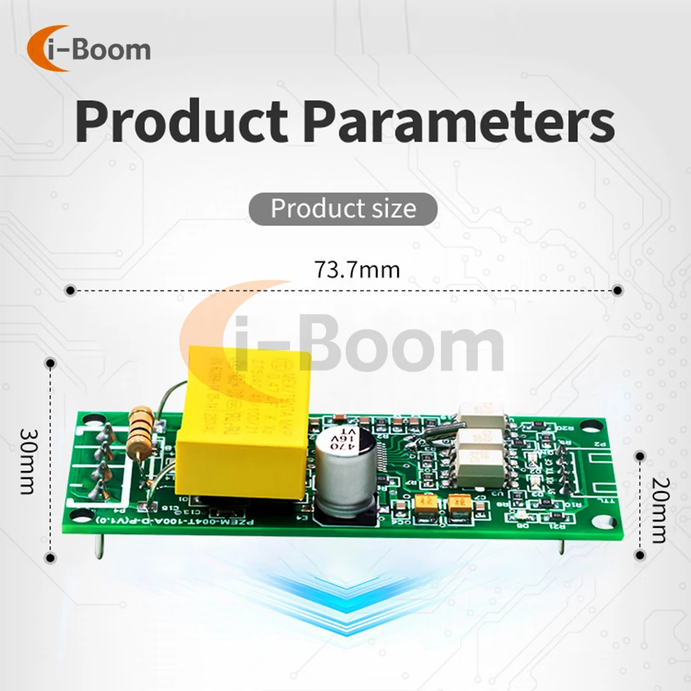 PZEM-004T 100A AC 80-260V Digital Voltmeter Ammeter Wattmeter Digital Multifunctional Test Pulse Communication TTL Serial Module