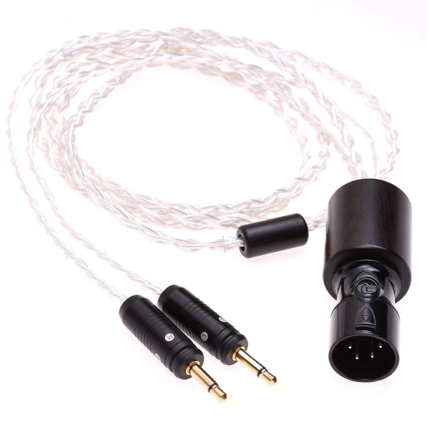 4 Cores 6N OCC Silver Plated Headphones Upgrade Cable for Focal Radiance CELESTEE Clear STELLIA