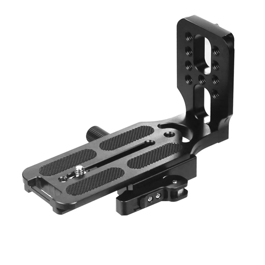 Kamera L Halterung Schnellwechselplatte 1/4" Schraube Schweizer vertikale Filmvideo für Nikon Canon Sony Fuji DSLR Kamera Stativ Kugelkopf – Detail 20