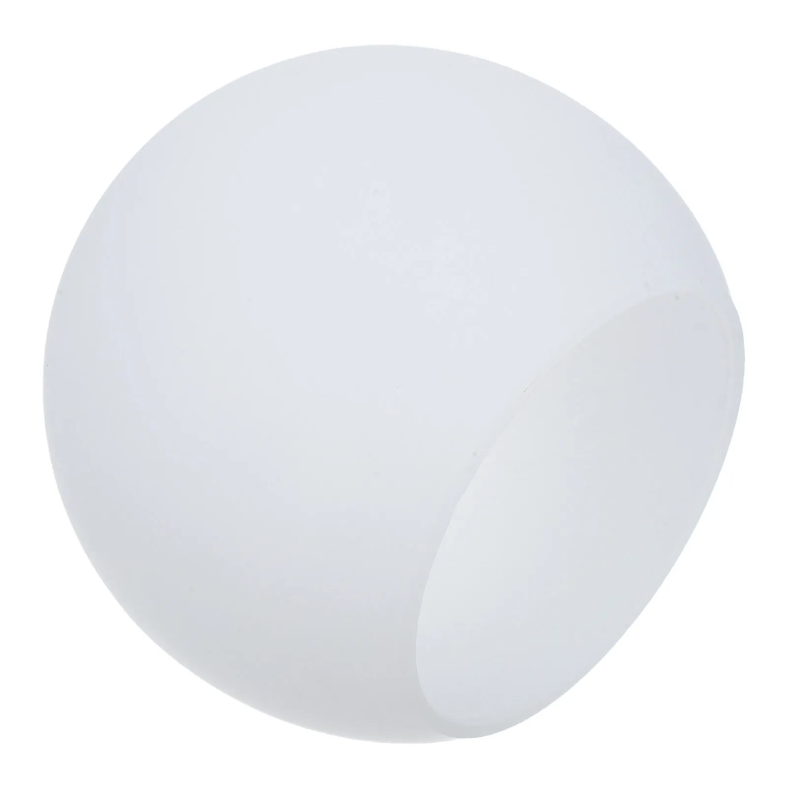 Frosted Glass Lamp Shade Spherical Milk White 138Mm Opening for Pendant Ceiling Fan Wall Lamp Fixture Replacement Soft Light
