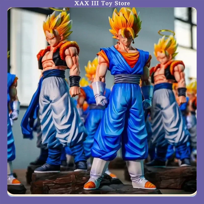 

Hot Dragon Ball Statue Brother Jt Shan He Shuang Wang 3.0 Gogeta Becit Gk Handmade Desktop Ornaments For Boys Gift
