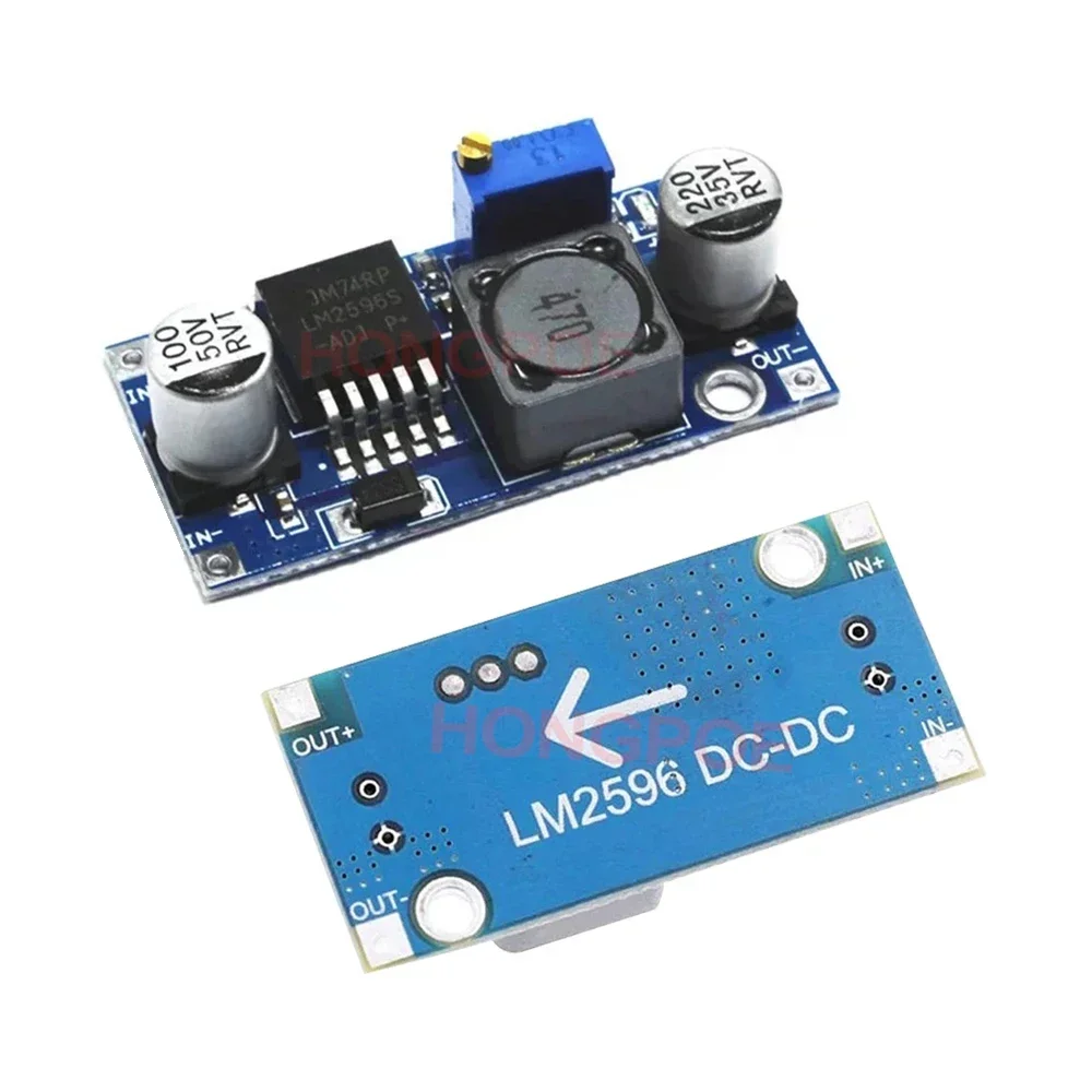 LM2596S-ADJ 3-40V DC-DC Adjustable Step-down Voltage Regulator Power Supply MODULE BOARD 3A Buck Converter LM2596s LM2596
