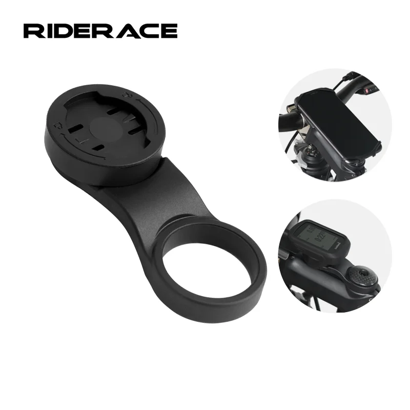 Bicycle Phone Holder Bike Computer Stem Mount For Garmin Speedometers Stem Headset Steering Top Cap Install Cycling Accessories