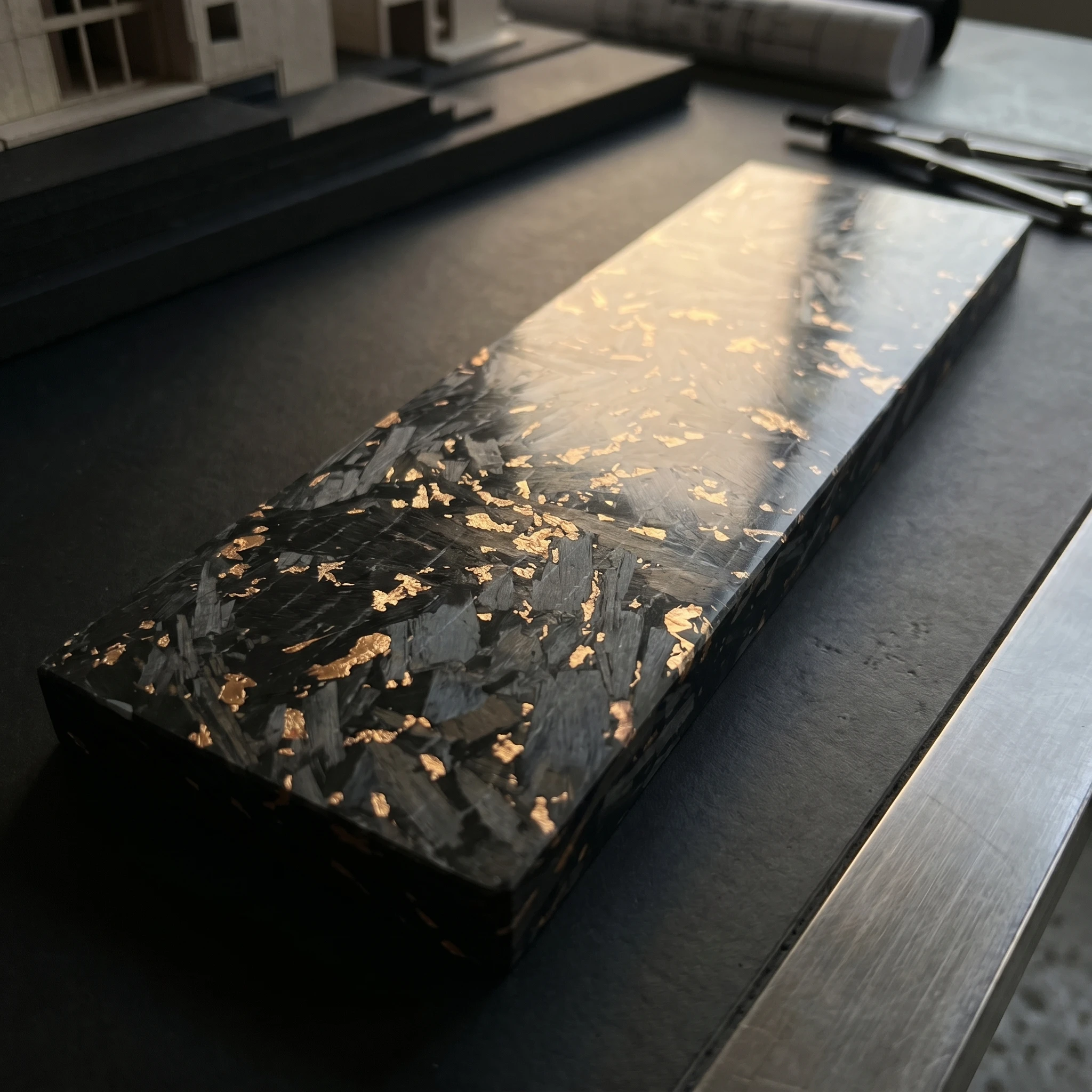 Platin-Kohlefaser-Harz, zerkleinerte Kohlefaser, DIY-Werkzeug, Griffmaterial – Detail 5