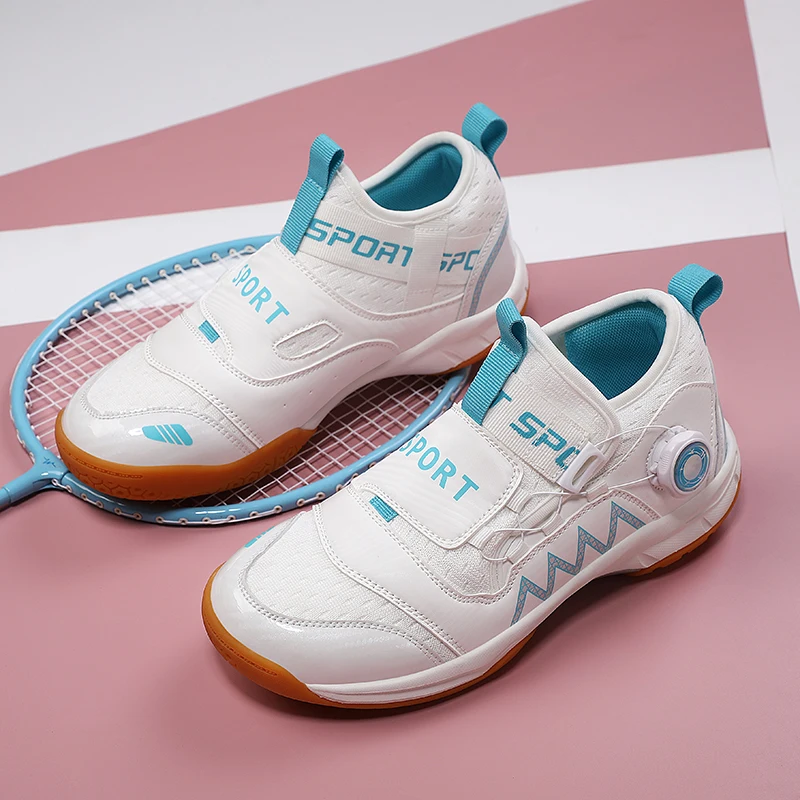 Neue Badminton-Schuhe für Jungen, leichte Tennisschuhe, Volleyball-Schuhe, Tischtennis-Schuhe für den Innenbereich, Sportschuhe, professionelle Trainingsschuhe – Detail 14